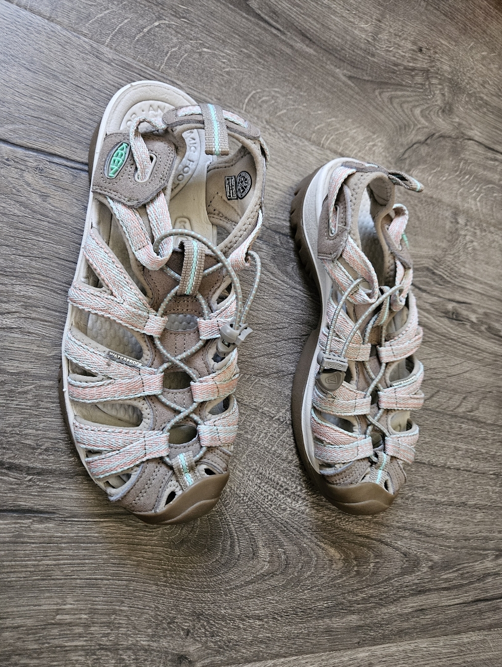 Keen Women's Beige Pink Outdoor Sport Sandals